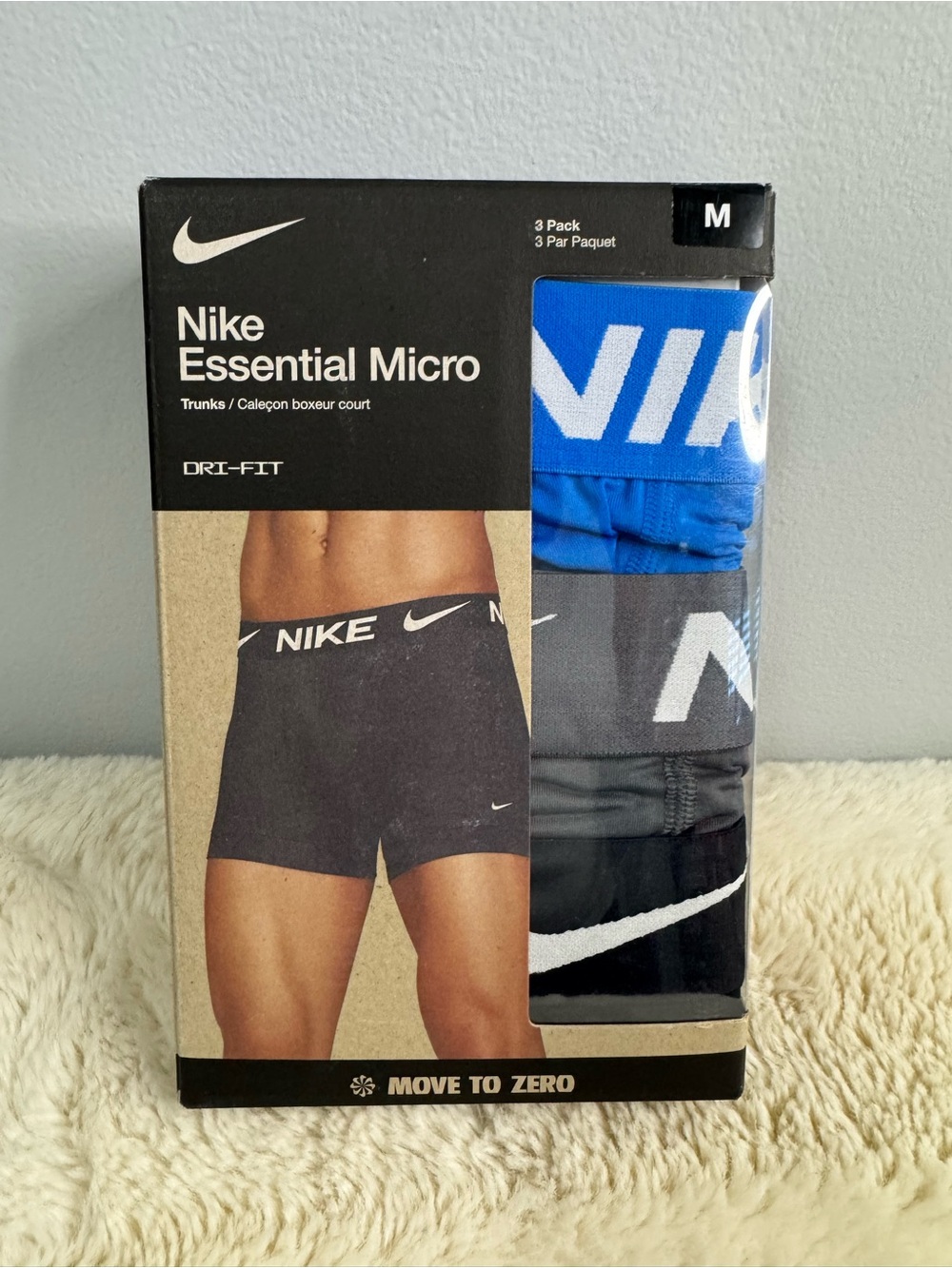 Nike 3-Pack Essential Micro Dri-Fit
